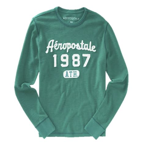 Aeropostale Thermal Shirts com: Henley Waffle Shirts For Men.  Aeropostale Thermal Shirts